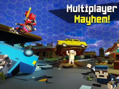 اسکرین شات بازی Pixel Fury: Multiplayer in 3D 5