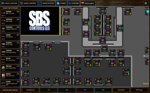 اسکرین شات برنامه SBS TV Control 3