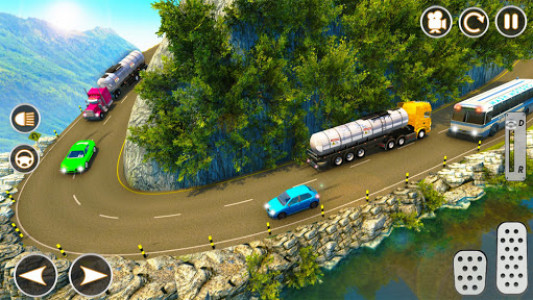 اسکرین شات برنامه Oil Tanker Transporter 2019: Free Offroad Games 3