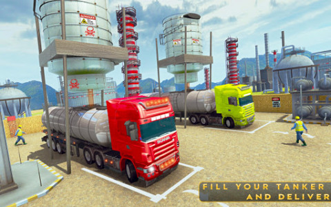 اسکرین شات برنامه Oil Tanker Transporter 2019: Free Offroad Games 8