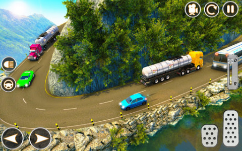 اسکرین شات برنامه Oil Tanker Transporter 2019: Free Offroad Games 7