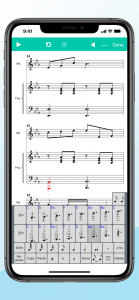 اسکرین شات برنامه Score Creator: write music 1