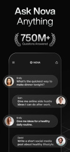اسکرین شات 2 برنامه AI Chatbot - Nova