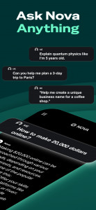 اسکرین شات 2 برنامه AI Chatbot - Nova