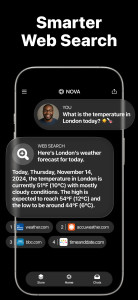 اسکرین شات 5 برنامه AI Chatbot - Nova