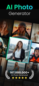 اسکرین شات 1 برنامه Momo - AI Photo Generator