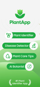 اسکرین شات 1 برنامه Plant App - Plant Identifier