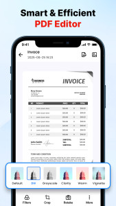 اسکرین شات 3 برنامه PDF Scanner, Reader & Editor