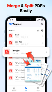 اسکرین شات 6 برنامه PDF Scanner, Reader & Editor