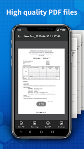 اسکرین شات برنامه Easy PDF Scanner - Free and fast to scan docs 4