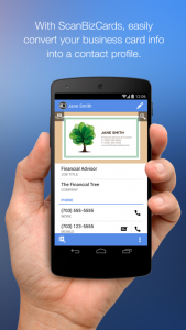 اسکرین شات برنامه ScanBizCards Lite - Business C 4