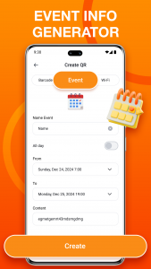 اسکرین شات 5 برنامه QR Code Scanner- QR Generator