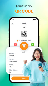 اسکرین شات 3 برنامه QR Code Scanner- QR Generator