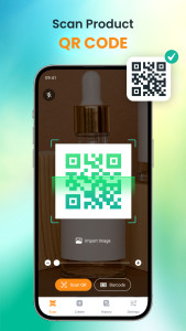 اسکرین شات 1 برنامه QR Code Scanner- QR Generator