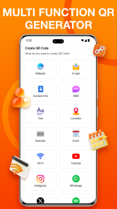 اسکرین شات 3 برنامه QR Code Scanner- QR Generator