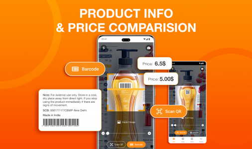 اسکرین شات 2 برنامه QR Code Scanner- QR Generator