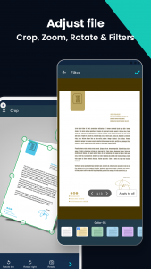 اسکرین شات برنامه PDF Scanner - Document Scanner 4