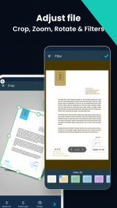 اسکرین شات 4 برنامه PDF Scanner - Document Scanner