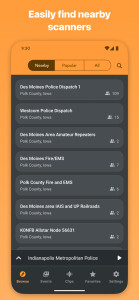 اسکرین شات 3 برنامه Scanner Radio - Police Scanner
