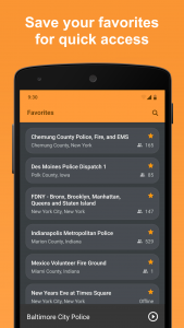 اسکرین شات 6 برنامه Scanner Radio - Police Scanner