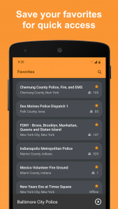 اسکرین شات برنامه Scanner Radio - Police Scanner 6