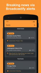 اسکرین شات 5 برنامه Scanner Radio - Police Scanner