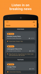 اسکرین شات 5 برنامه Scanner Radio - Police Scanner