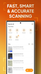 اسکرین شات 4 برنامه Docify AI - PDF Scanner, OCR