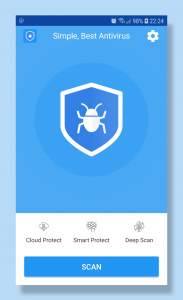 اسکرین شات برنامه 1 Antivirus: one Click to Scan 1