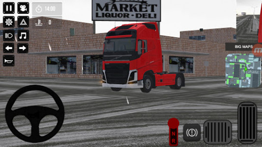 اسکرین شات بازی Truck Simulator Snow Roads 8