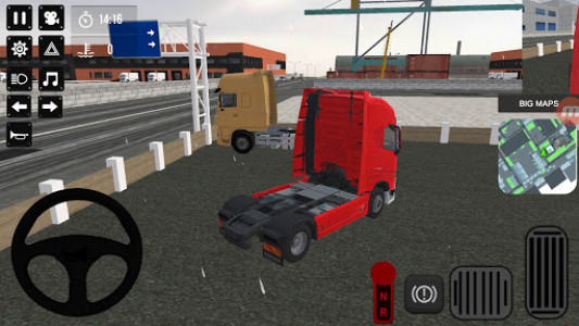 اسکرین شات بازی Truck Simulator Snow Roads 5