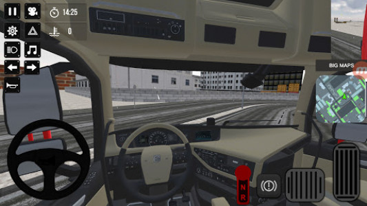 اسکرین شات بازی Truck Simulator Snow Roads 1