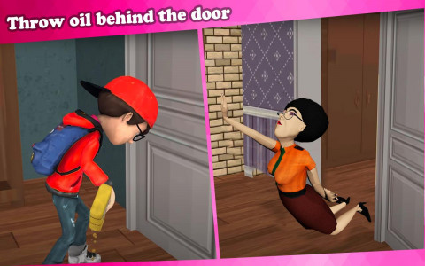 اسکرین شات بازی Scary Creepy Teacher Game 3D 1