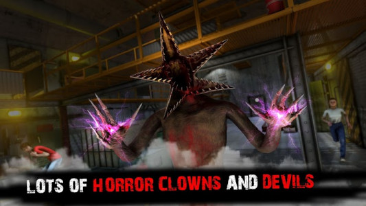 اسکرین شات بازی Death Park: Clown Joker Game Pennywise Horror Game 4