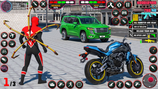 اسکرین شات 8 بازی Rope Hero Spider Hero Man Game