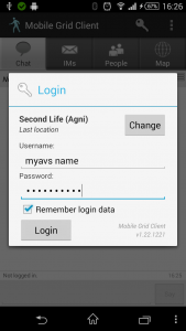اسکرین شات برنامه Mobile Grid Client 2