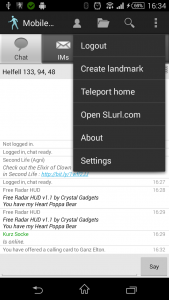 اسکرین شات برنامه Mobile Grid Client 3