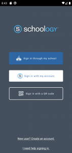 اسکرین شات 1 برنامه Schoology