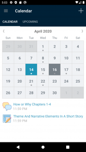 اسکرین شات 7 برنامه Schoology