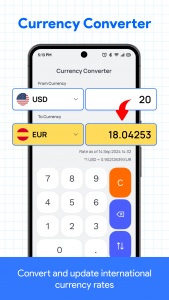 اسکرین شات برنامه Simple Calculator Convert Unit 3