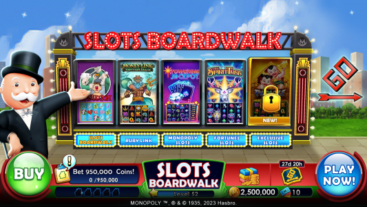 اسکرین شات بازی MONOPOLY Slots - Casino Games 1