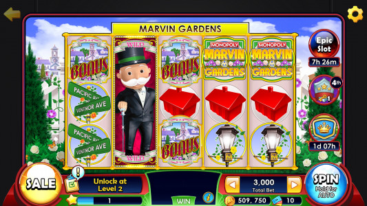 اسکرین شات بازی MONOPOLY Slots - Casino Games 4