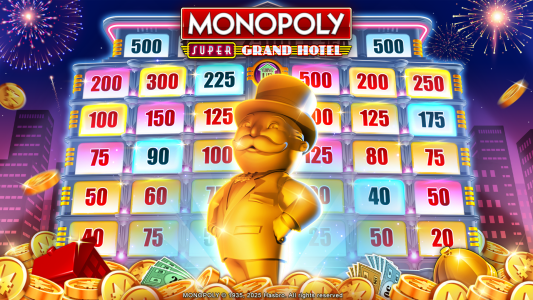 اسکرین شات 3 بازی MONOPOLY Slots - Casino Games