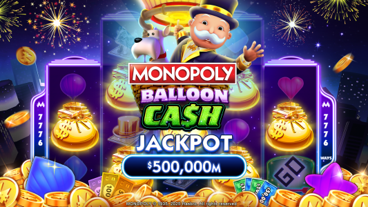 اسکرین شات 4 بازی MONOPOLY Slots - Casino Games