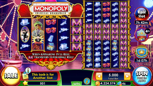 اسکرین شات بازی MONOPOLY Slots - Casino Games 5