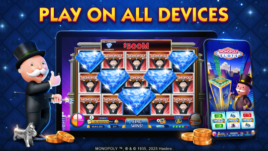 اسکرین شات 8 بازی MONOPOLY Slots - Casino Games