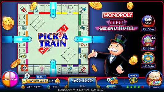 اسکرین شات بازی MONOPOLY Slots - Casino Games 3