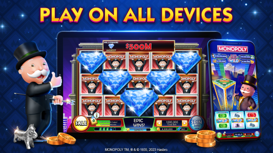 اسکرین شات بازی MONOPOLY Slots - Casino Games 7
