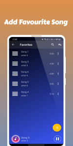 اسکرین شات 2 برنامه Music Player