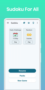 اسکرین شات 1 بازی Sudoku